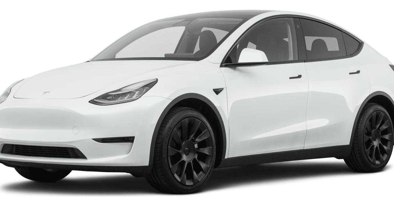 TESLA MODEL Y 2020 5YJYGDEE3LF033462 image